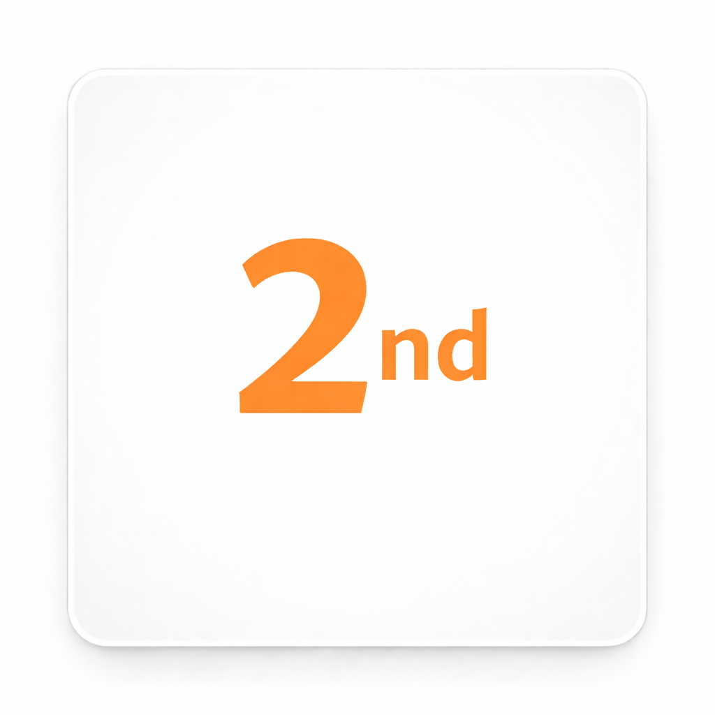 The Second - Thứ hai / thứ nhì